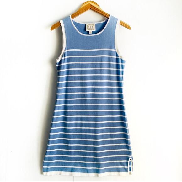 Sail to Sable sleeveless knit striped dress - Picture 1 of 7